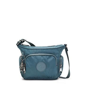 Kipling Gabbie Mini Printed Crossbodytassen Donkerblauw Grijs | NL 2090FD